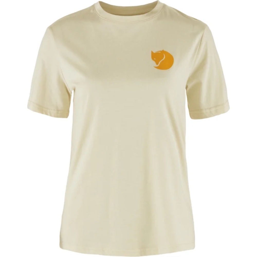 Fjällräven Women's Walk With Nature Tshirt, Chalk White, Small